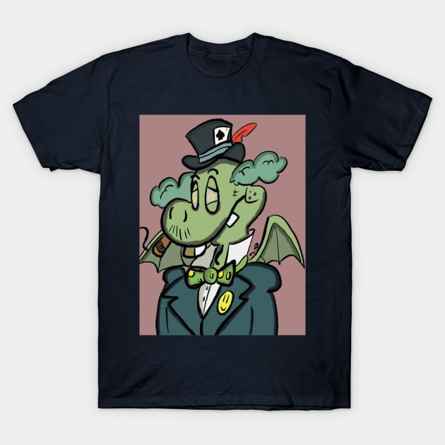 Dumphy the Dragon. T-Shirt by BowlerHatProductions